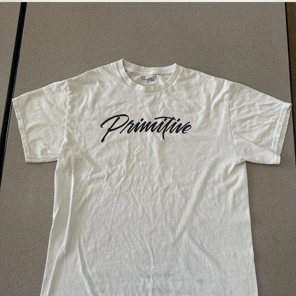 Primitive White Short Sleeve Tee